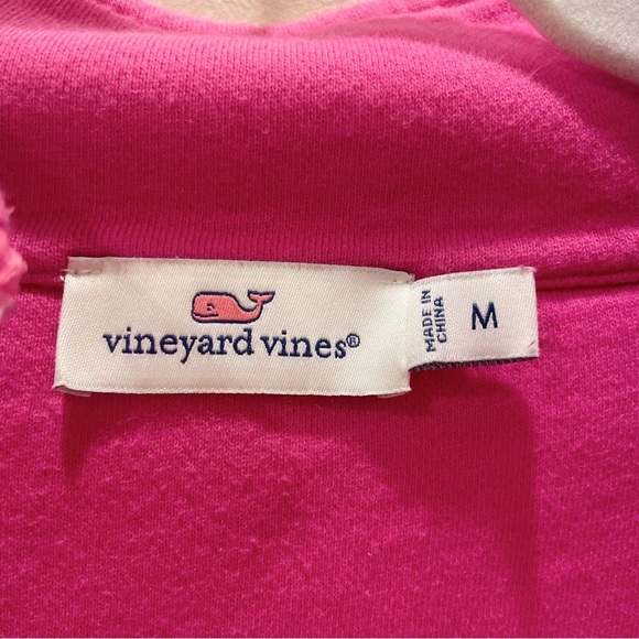 Vineyard Vines Pink Embroidered Whale Shep - Picture 2 of 5